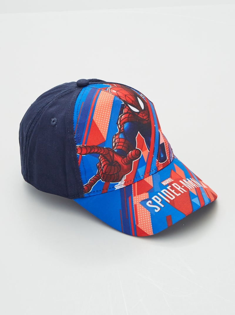 Boné em lona 'Homem-Aranha' Azul Naval - Kiabi