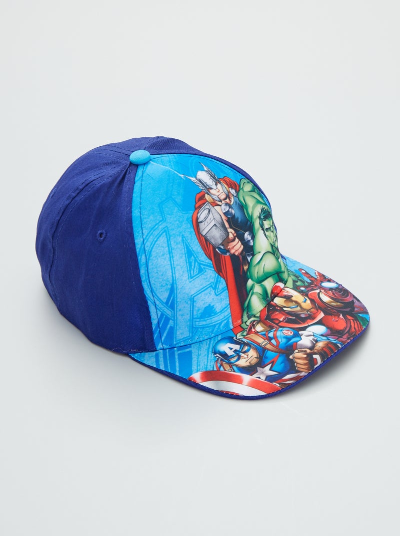 Boné em lona 'Vingadores' Azul - Kiabi