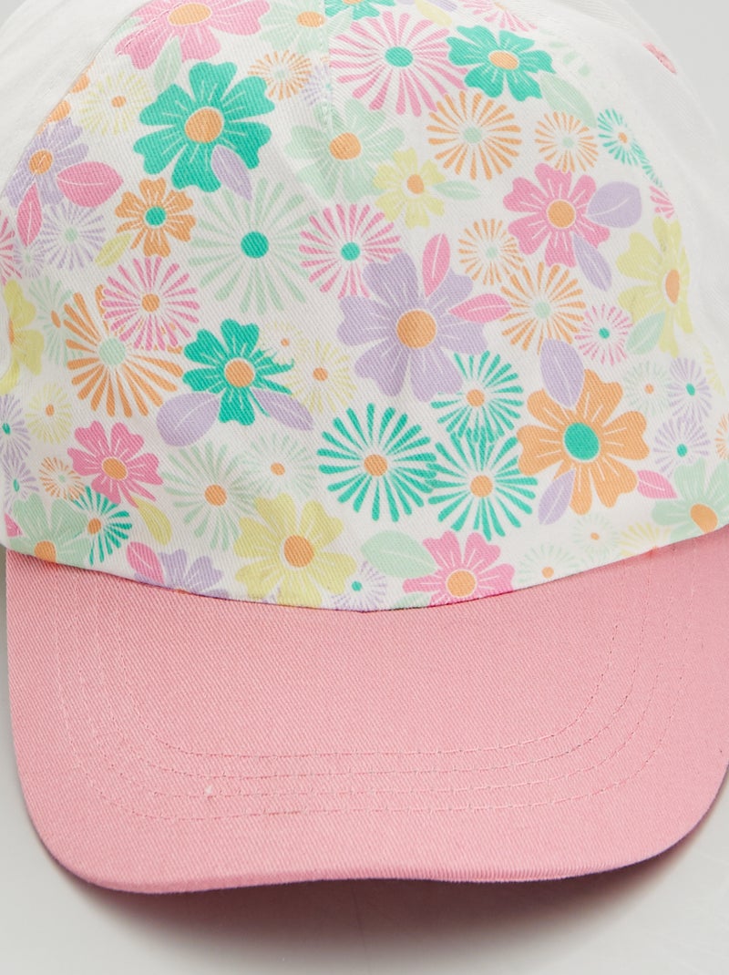 Boné em tecido - ROSA - 7.00€ - Kiabi