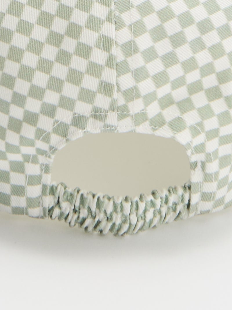 Boné estampado estilo basebol Verde - Kiabi