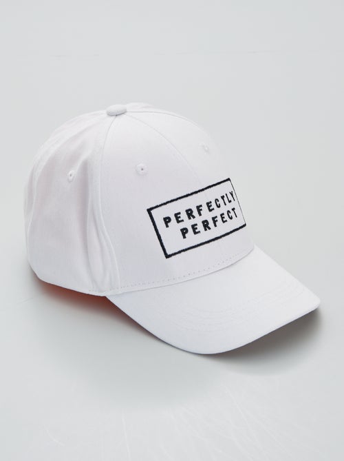 Boné estampado 'Perfectly Perfect' - Kiabi