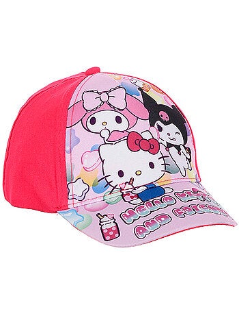 Boné hello kitty rosa fúcsia menina | licença oficial