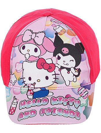 Boné hello kitty rosa fúcsia menina | licença oficial