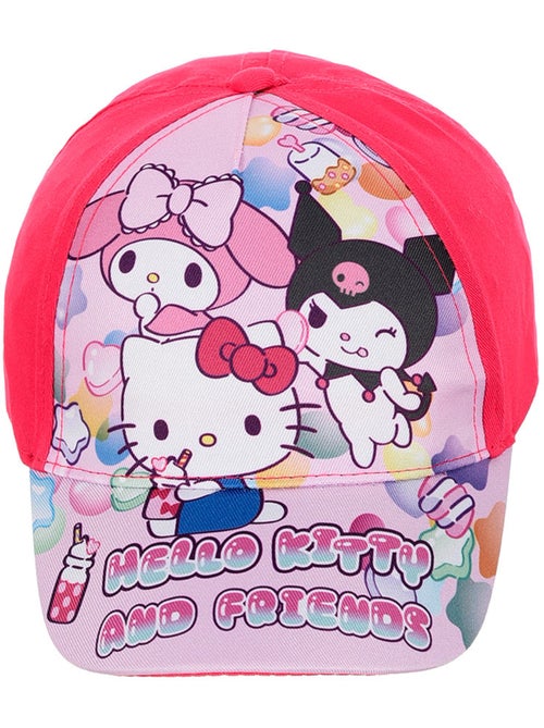 Boné hello kitty rosa fúcsia menina | licença oficial - Kiabi