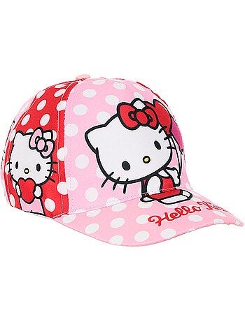 Boné hello kitty rosa menina | licença oficial