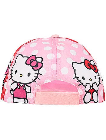 Boné hello kitty rosa menina | licença oficial