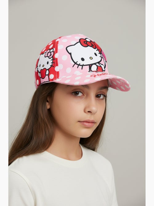 Boné hello kitty rosa menina | licença oficial - Kiabi