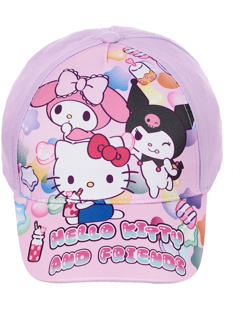 Boné hello kitty roxo menina | licença oficial Roxo - Kiabi