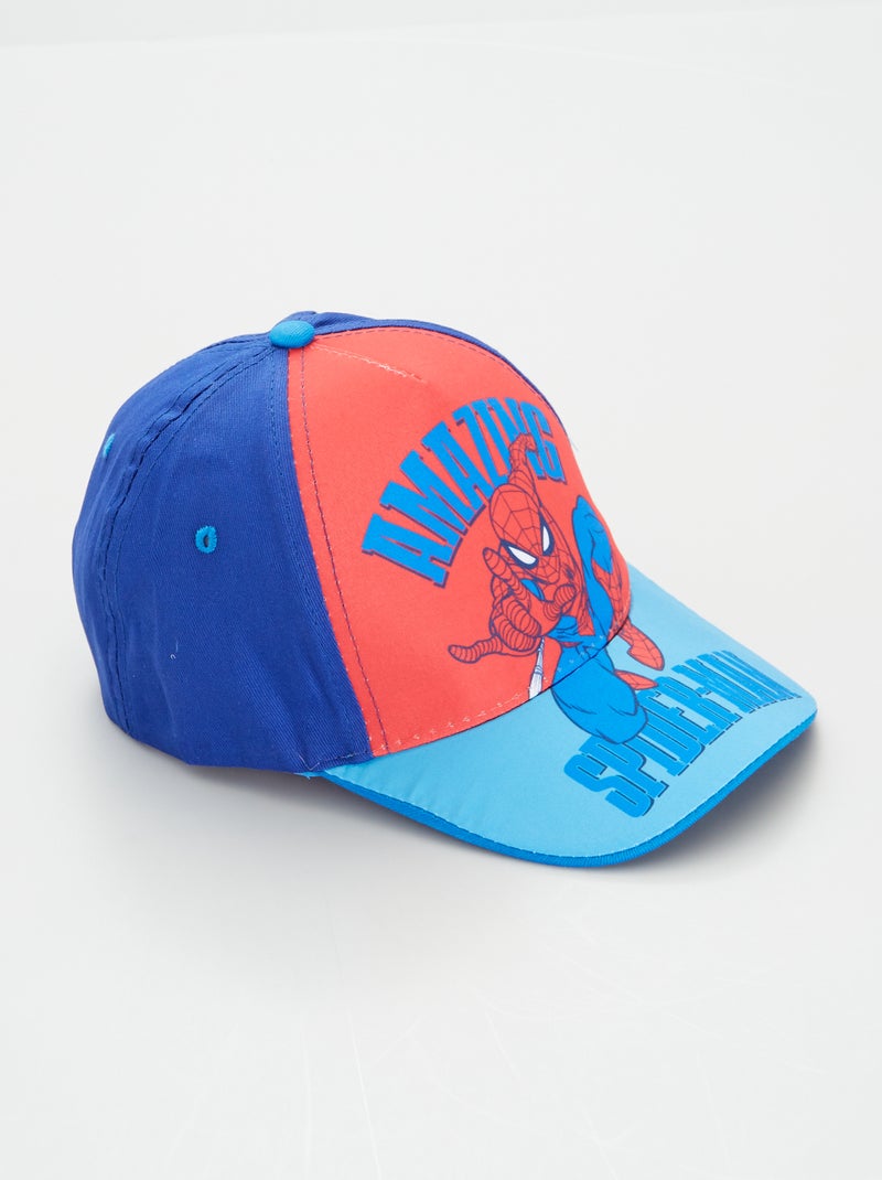 Boné 'Homem-Aranha' de lona Azul - Kiabi
