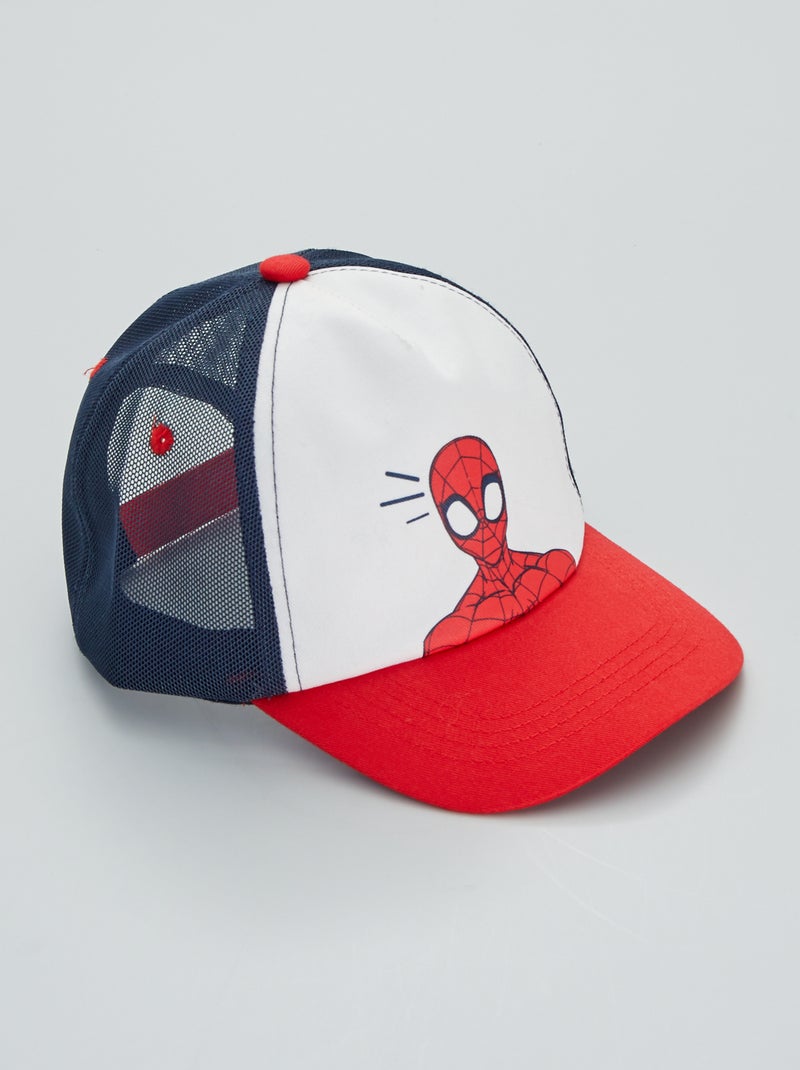 Boné 'Homem Aranha' em dois materiais Multicor - Kiabi