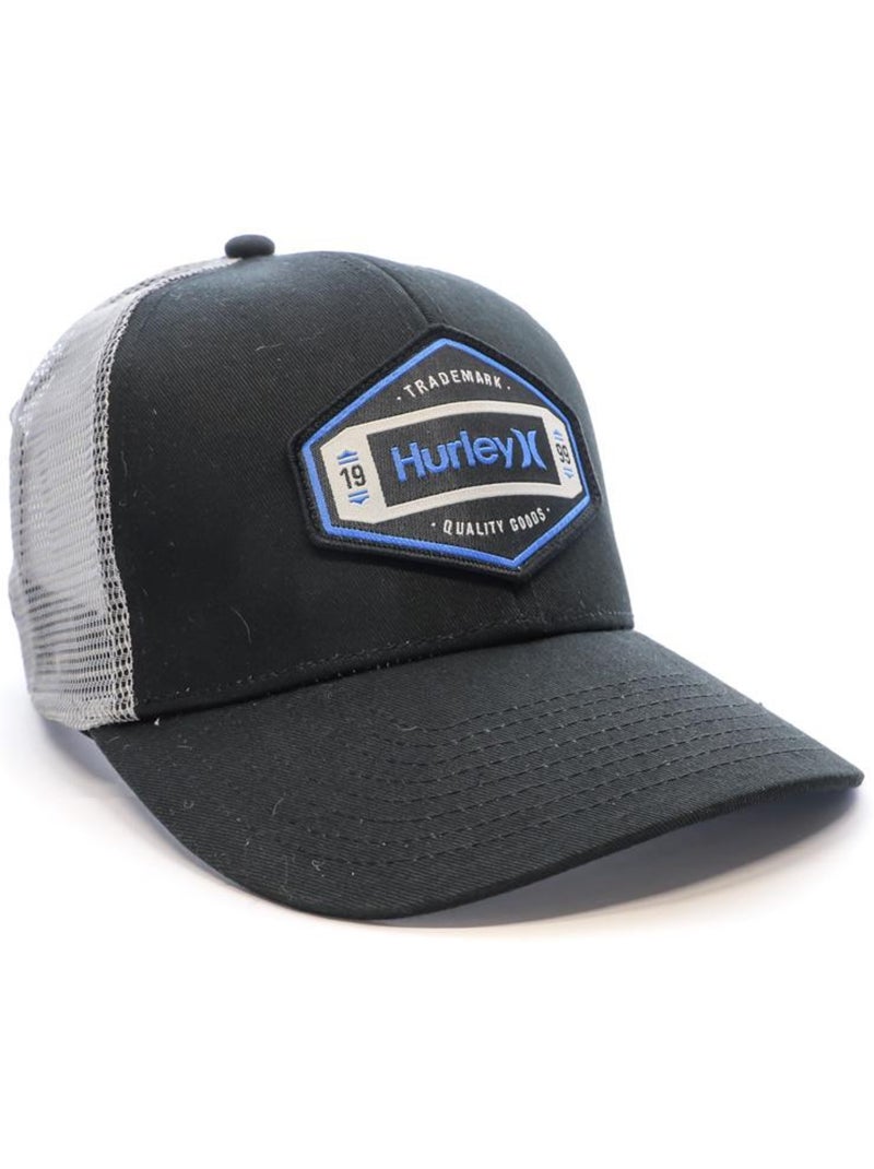 Boné hurley brighton para homem preto/cinzento Preto - Kiabi