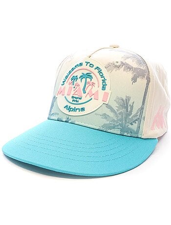 Boné kappa miami bege/azul para homem