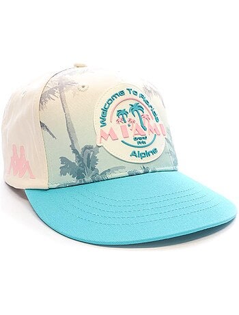 Boné kappa miami bege/azul para homem