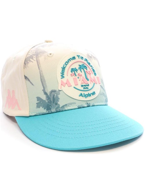 Boné kappa miami bege/azul para homem - Kiabi