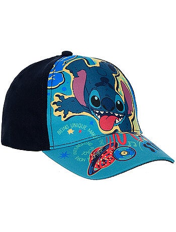 Boné lilo & stitch azul-marinho menino | licença oficial