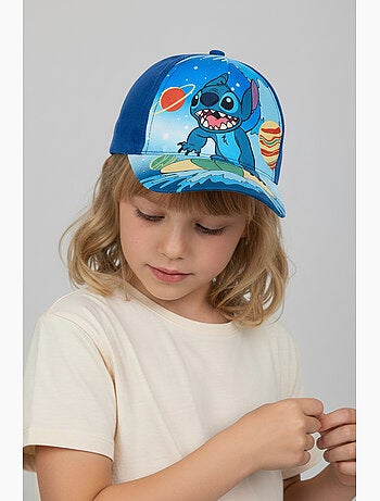 Boné lilo & stitch azul menino | licença oficial