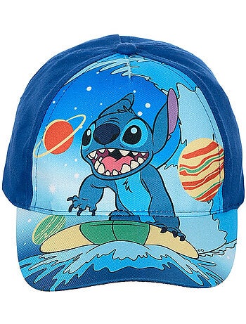 Boné lilo & stitch azul menino | licença oficial
