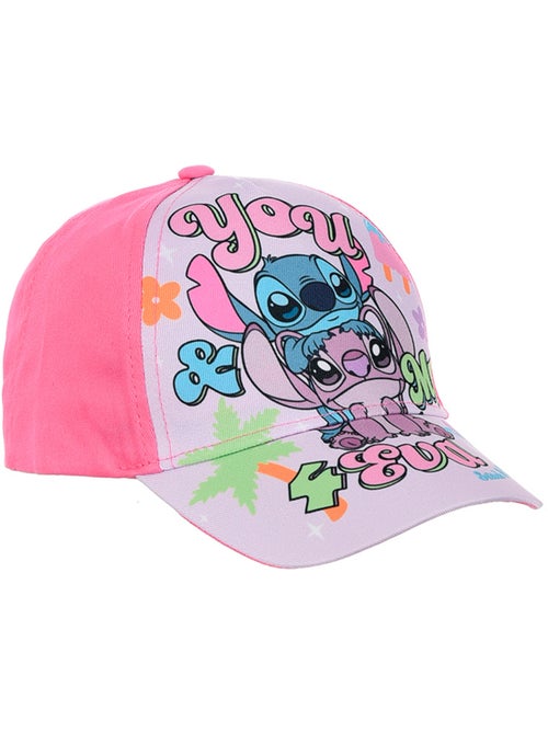 Boné lilo & stitch rosa menina | licença oficial - Kiabi