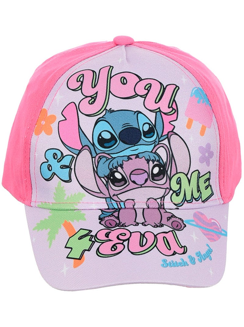 Boné lilo & stitch rosa menina | licença oficial Rosa - Kiabi