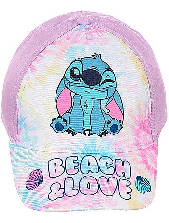 Boné lilo & stitch roxo menina | licença oficial