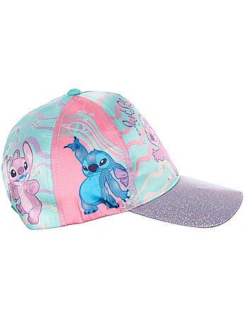 Boné lilo & stitch turquesa menina | licença oficial