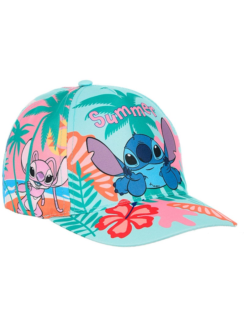 Boné lilo & stitch turquesa menina | licença oficial Azul-turquesa - Kiabi