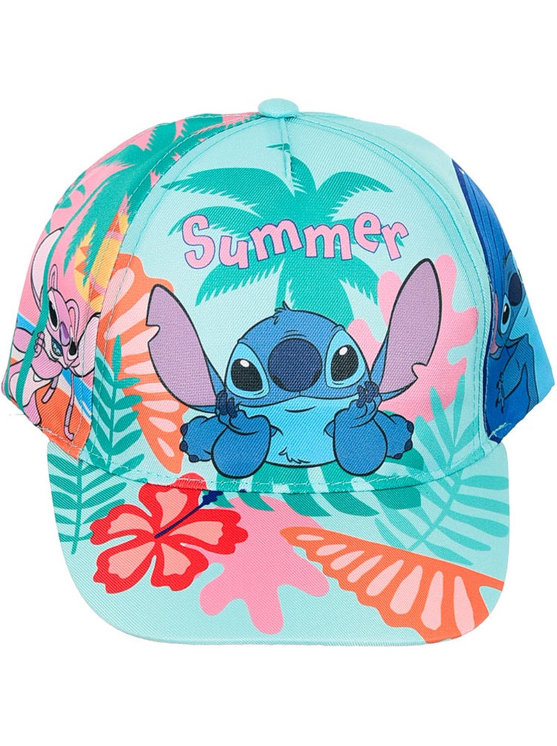 Boné lilo & stitch turquesa menina | licença oficial Azul-turquesa - Kiabi