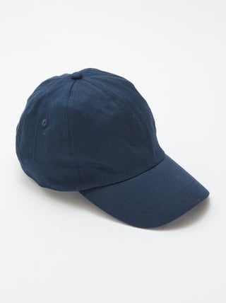 Boné liso de algodão