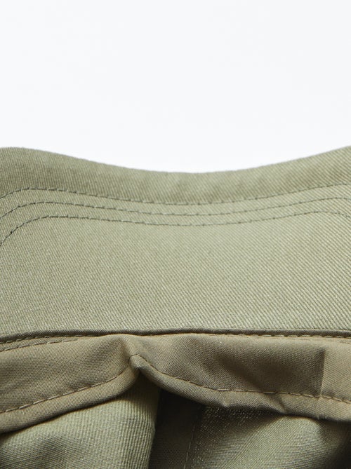 Boné liso de algodão - Kiabi