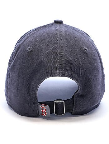 Boné new era boston red sox para homem cinzento/vermelho