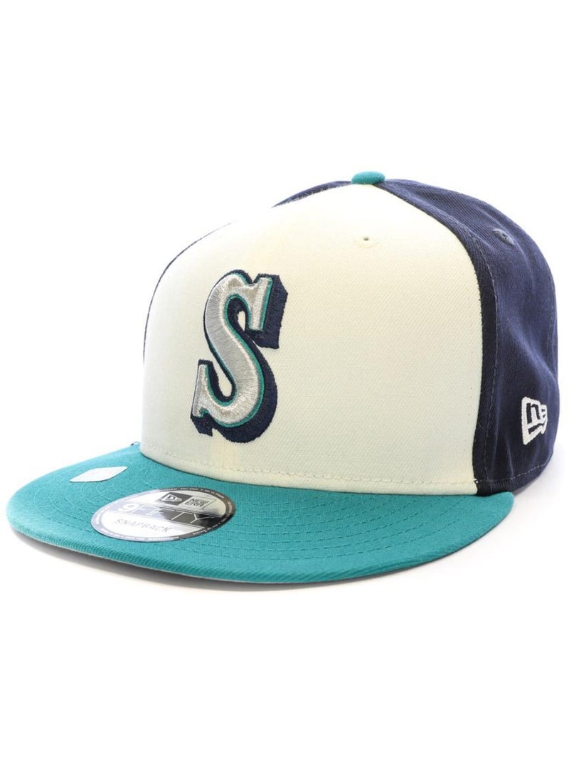 Boné New Era Branco/Verde/Azul-Marinho para Homem 60436657 Verde - Kiabi