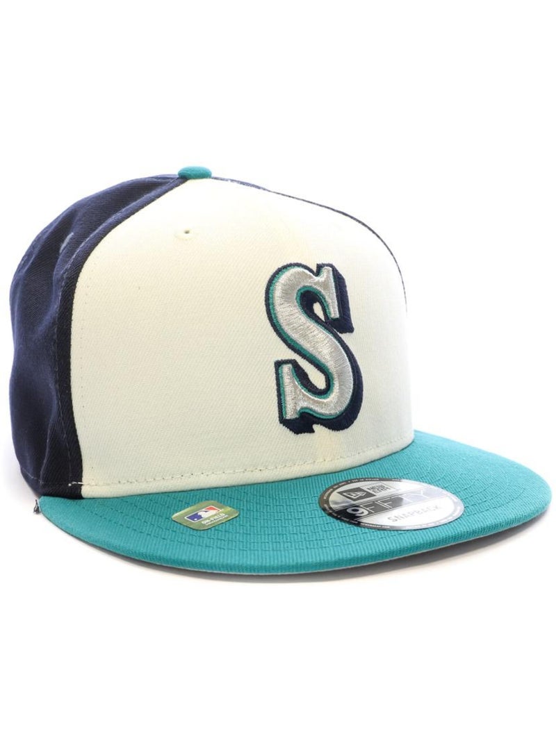 Boné New Era Branco/Verde/Azul-Marinho para Homem 60436657 Verde - Kiabi