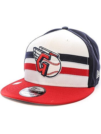 Boné New Era Clegua Azul Marinho/Branco/Vermelho para Homem