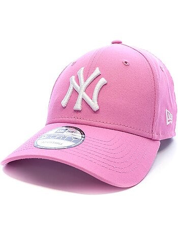 Boné new era diamond rosa e branco para homem