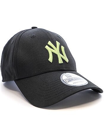 Boné New Era League Essential Preto/Verde para Homem