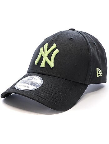 Boné New Era League Essential Preto/Verde para Homem