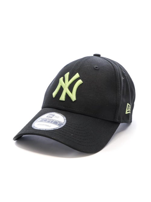Boné New Era League Essential Preto/Verde para Homem - Kiabi