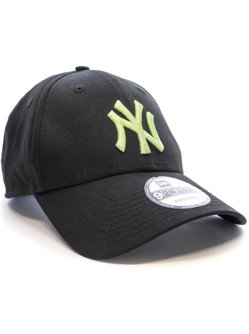 Boné New Era League Essential Preto/Verde para Homem - Kiabi