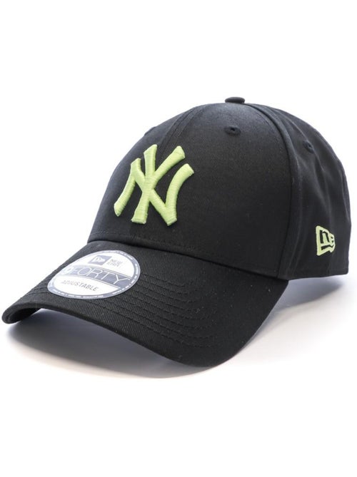 Boné New Era League Essential Preto/Verde para Homem - Kiabi