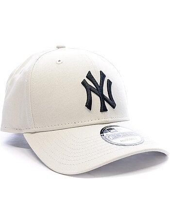 Boné New Era League Essential Yankees Creme para Homem
