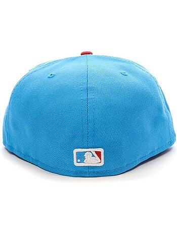 Boné new era miami azul/vermelho para homem