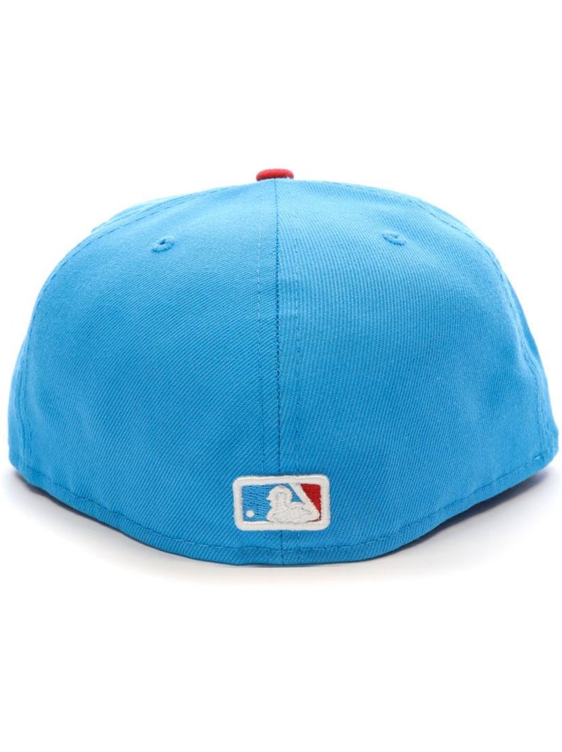 Boné new era miami azul/vermelho para homem Azul - Kiabi