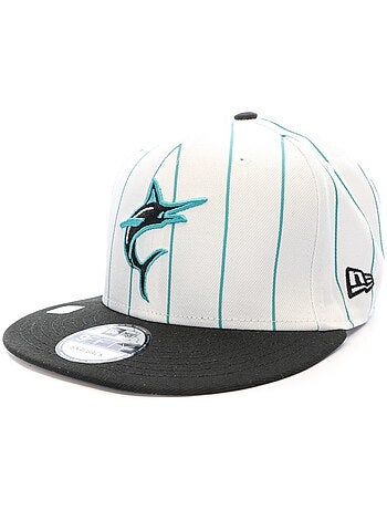 Boné New Era Miami para Homem Branco/Azul/Preto