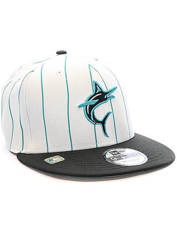 Boné New Era Miami para Homem Branco/Azul/Preto