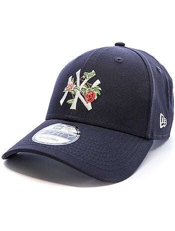 Boné new era new york yankees floral azul marinho para homem