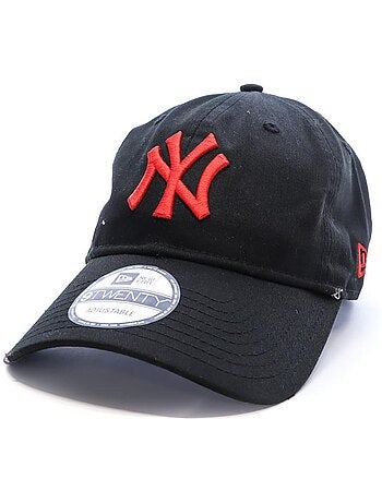 Boné new era new york yankees preto/vermelho para homem