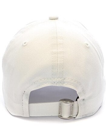 Boné New Era Outline Branco e Rosa para Homem