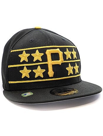 Boné New Era Pitpir Preto/Amarelo para Homem