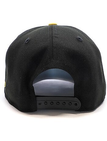 Boné New Era Pitpir Preto/Amarelo para Homem