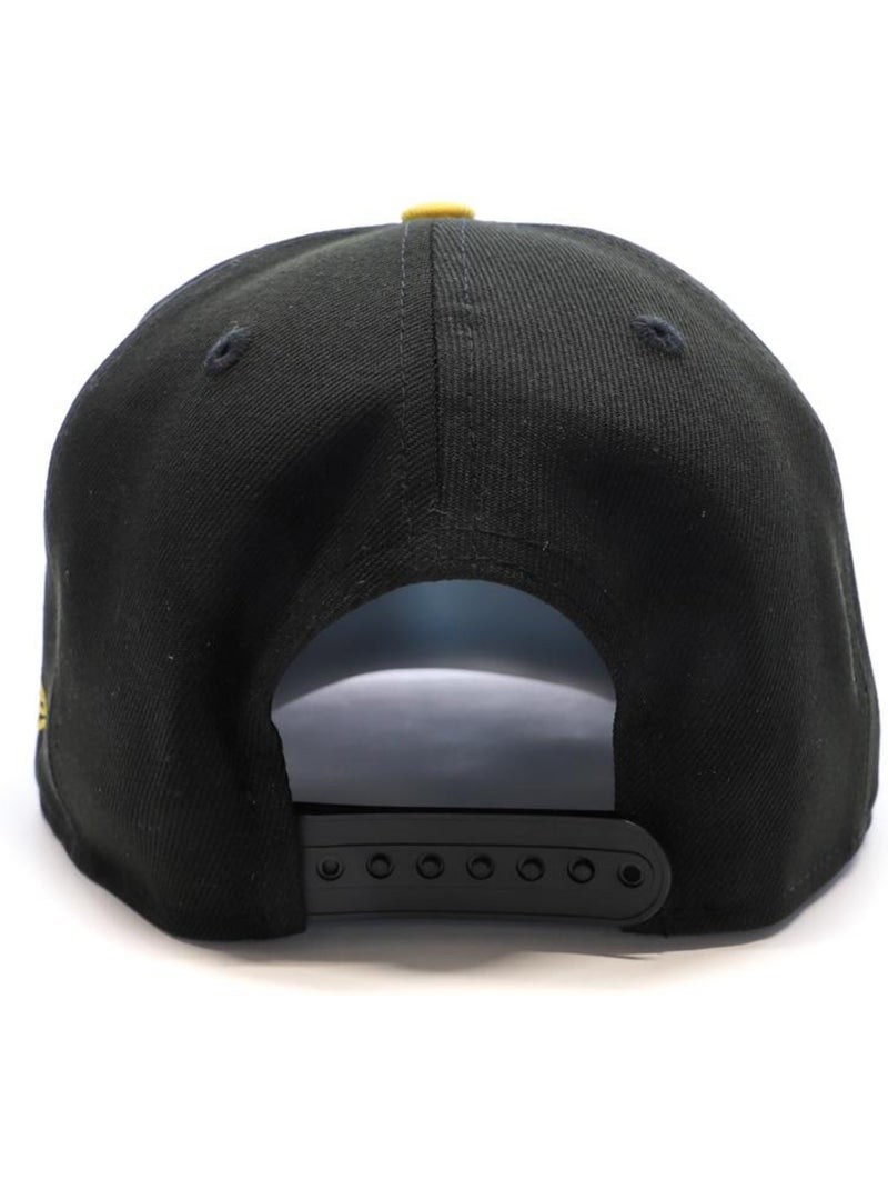 Boné New Era Pitpir Preto/Amarelo para Homem Preto - Kiabi